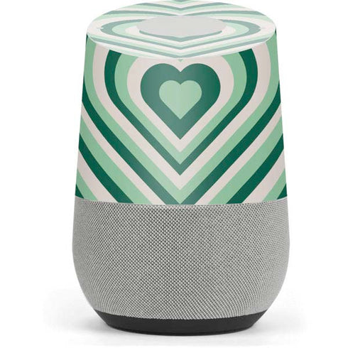 Lucky Heart Pattern Google Home Skin